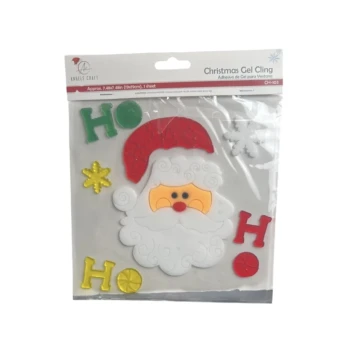 CHRISTMAS GEL CLING