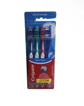 COLGATE 4 PACK TOOTHBRUSH