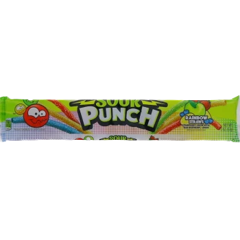 SOUR PUNCH RAINBOW STRAW