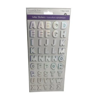 2.49 ICE LETTER STICKERS