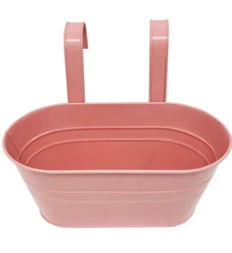 METAL HANGING FLOWER POT PAINTER