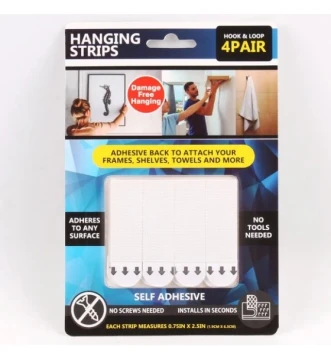 HANGING STRIPS 4 PAIR