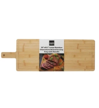 LARGE BAMBOO SERVING TRAY 30 X 10.2 INCH