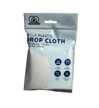 LARGE PLASTIC DROP CLOTH