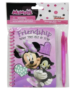 MINNIE MOUSE JOURNAL WITH PEN 50 SHEETS