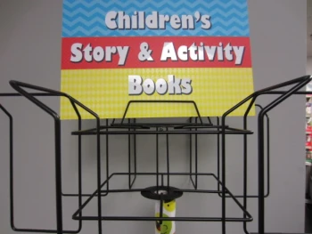 BOOK SPINING RACK