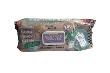 JUNIPER LAVENDER SURFACE TOWELS 100 COUNT