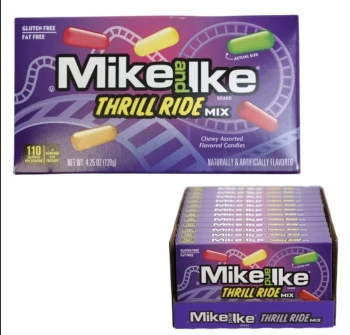 MIKE AND IKE THRILL RIDE MIX 4.25 OZ