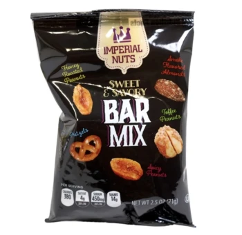 IMPERIAL NUTS SWEET AND SAVORY BAR MIX