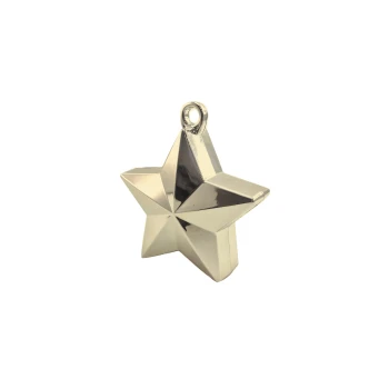 GOLD STAR BRIGHT FOIL BALLOON WEIGHT