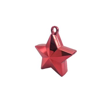 RED STAR BRIGHT FOIL BALLOON WEIGHT