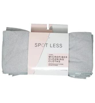 SPOT LESS MICROFIBER CLEANING CLOTHS
