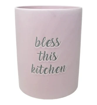 BLESS THIS KITCHEN CANISTER