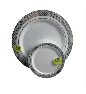 DIPOSABLE PLATE SET ***SET SOLDS SEPERATLY