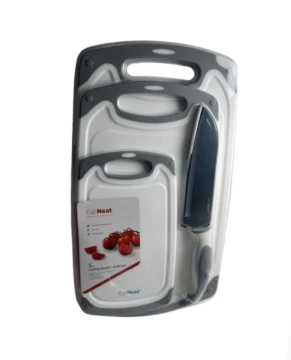 CUTTING BOAD SET WITH KNIFE