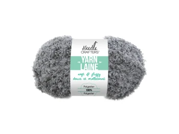 GREY SOFTNFLUFFY YARN