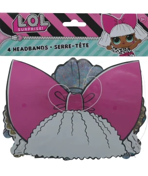 LOL HEADBANDS 4 PACK XXX