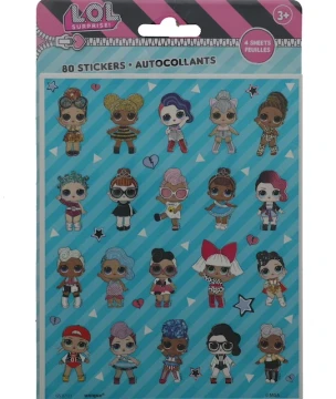 LOL SURPRISE STICKER 4 FULL SHEETS