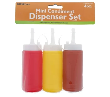 MINI CONDIMENT DISPENSER SET
