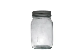 GLASS MASON JAR WITH LID 500 ML