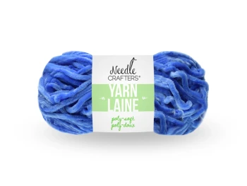 BLUE BERRY POLY SOFT YARN BALL