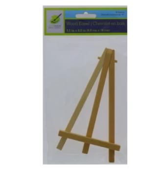 WOODEN EASEL 3.5 X 6.3 INCH  xxx