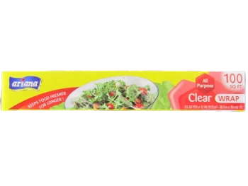CLEAR PLASTIC WRAP