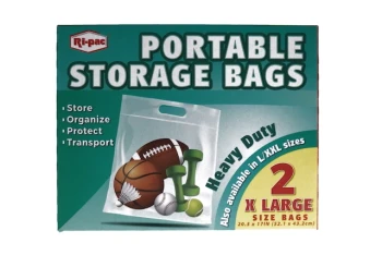 PORTABLE STORAGE BAGS 2 XL BAGS