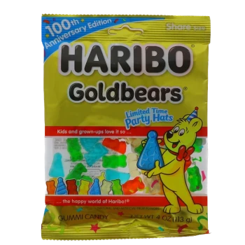 HARIBO PARTY HAT GOLDBEARS