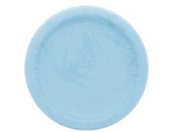 Baby Blue 7 Inch Dessert Plates 20 Count
