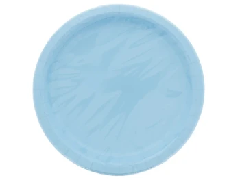 Baby Blue 9 Inch Dinner Plates 16 Count ddd