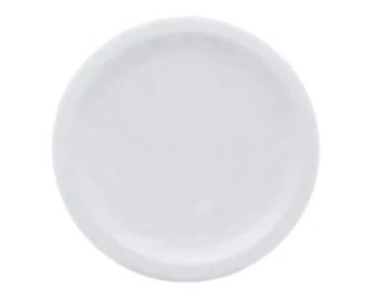 WHITE 7IN ROUND PLATES