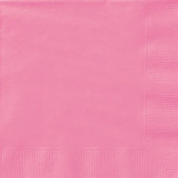 HOT PINK LUNCHEON NAPKINS