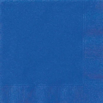 ROYAL BLUE LUNCHEON NAPKINS