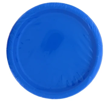 Royal Blue 7 Inch Dessert Plates 20 Count