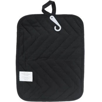 BLACK POT HOLDER