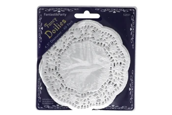 DOILIES 4.5 DIAMETER 40 PACK