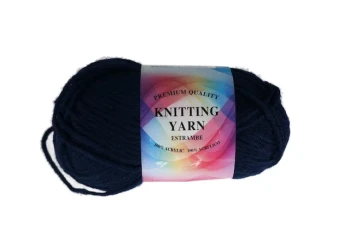NAVY BLUE ACRYLIC YARN