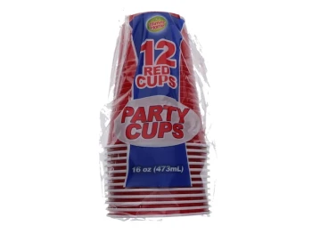 RED CUPS 16Z 12PC