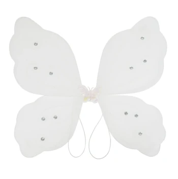 NYLON BUTTERFLY WINGS WHITE