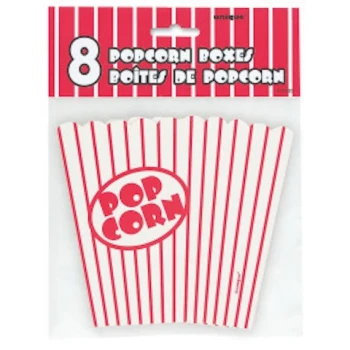 SMALL POPCORN CONTAINER BOXES 8 COUNT