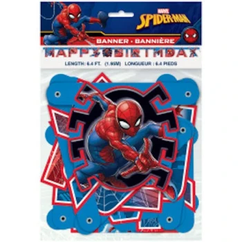 SPIDERMAN LARGE BANNER