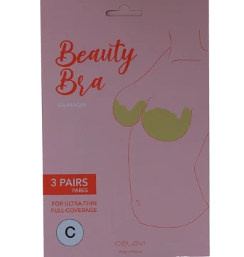 BEAUTY BRA SIN BRACIER 3 PAIR SIZE C