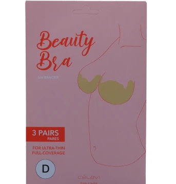 BEAUTY BRA SIN BRACIER 3 PAIR SIZE D