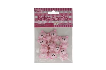 PINK TEDDY BEAR 10 PACK