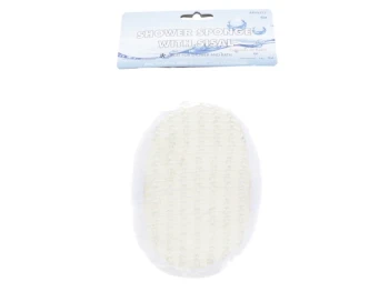 BATH SCRUBBER WITH SISAL OVAL