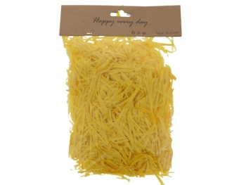 YELLOW PAPER SHREDS
