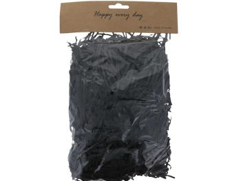 BLACK PAPER SHREDS