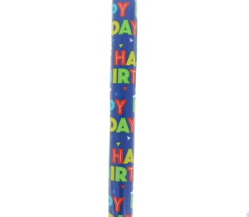 BIRTHDAY GIFT WRAP 76.2 CM X 1.52 M