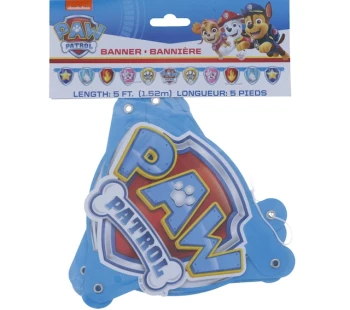 PAW PATROL BANNER 5 FEET